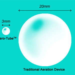 Aero-Tube diffuser Technology bubble