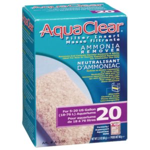 Masse filtrante neutralisant d'ammoniac AquaClear 20
