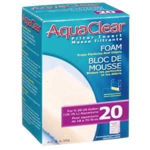 AquaClear 20 Foam Filter Insert (3 Pack)